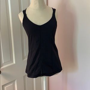 LuLu lemon workout top w detailed style back